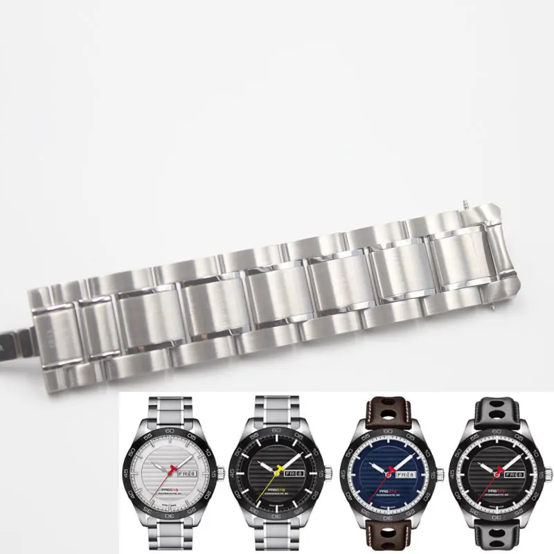 Iz nerjavečega jekla, trak za T100417A T100430A watch zapestnica trdna zapestnica 20 mm moških watchband za T100417