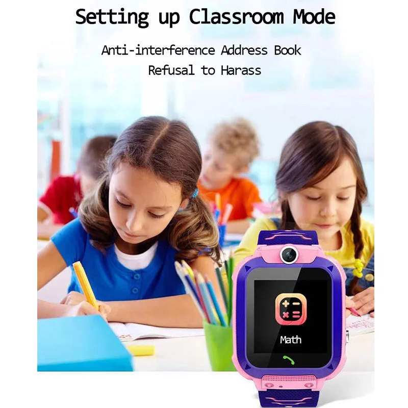 V12 Otroci je Pametno Gledati SOS Telefon Watch pametne ure Za Otroke S Kartice Sim Foto Nepremočljiva IP67 Otroci Darilo Za IOS Android