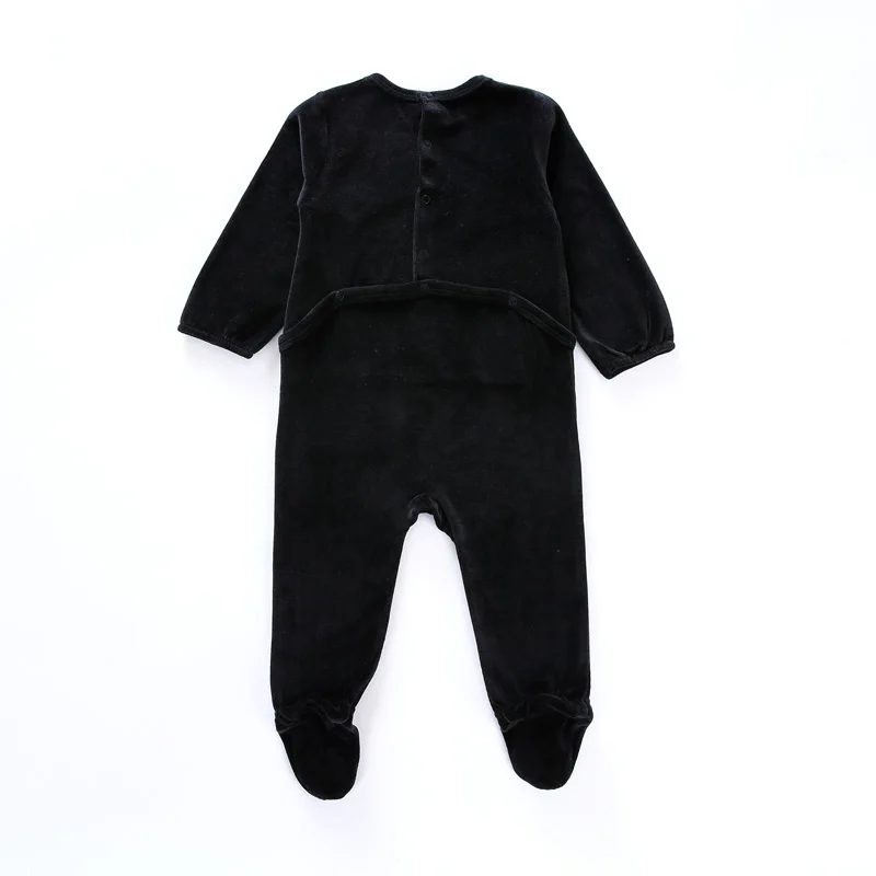 Baby bodysuit pižame otroci oblačila z dolgimi rokavi otroci oblačila za novorojenčka black kombinezon otrok, fant, dekleta obleke otroške pižame