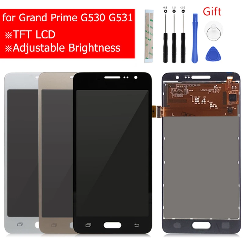 Za Samsung Galaxy Grand Prime G530 LCD-Zaslon, Zaslon na Dotik, Računalnike Skupščine G531H G531f G531FZ Zaslon z popravilo Delov