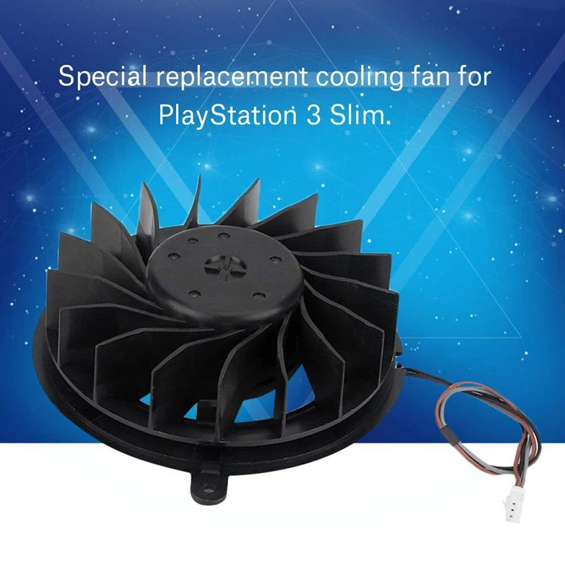 Zamenjava Hladilni Ventilator 17 Rezila Zamenjava Notranjega Hladilni Ventilator Hladilnika za Sony Playstation 3 Ps3 Slim