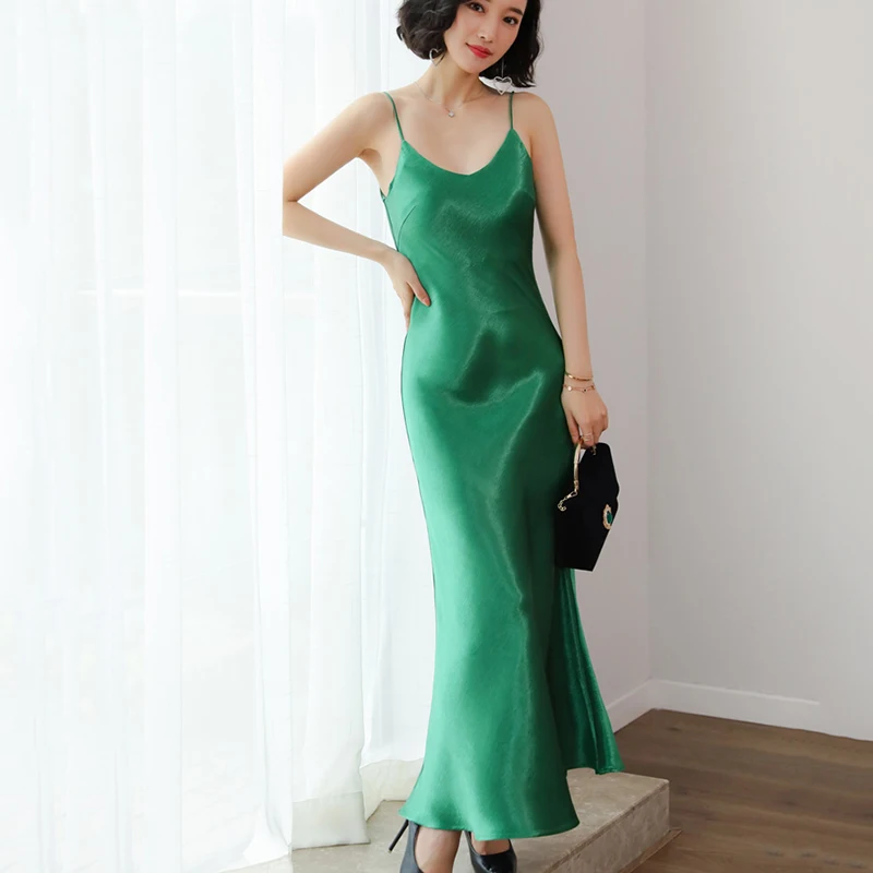 Ženske Poletje Obleko 2021 Nov Modni velikosti brez Rokavov Špageti Trak Ženska Obleka barva Dame Oblačenja NUW452