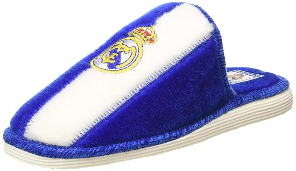 Real Madrid moške ali ženske hišne copate za nogomet Barva modra bela dati proč
