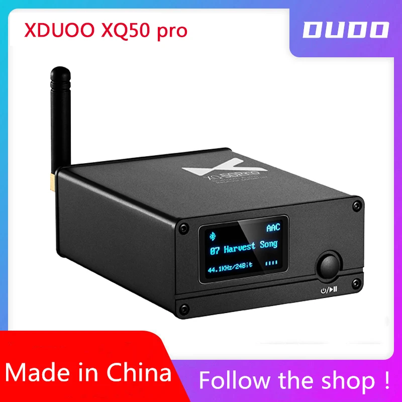 XDUOO XQ50 pro/ XQ-50 ES9018K2M USB DAC Buletooth 5.0 Avdio Sprejemnik Pretvornik podporo aptX/SBC/AAC Pomladiti DAC/AMP