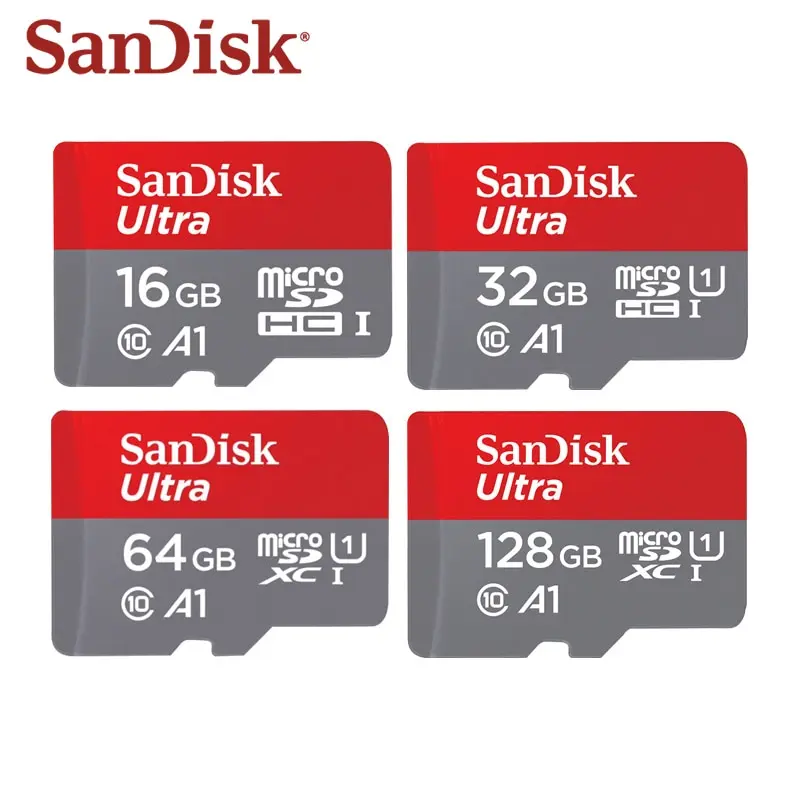 Prvotne SanDisk Micro SD Kartico Class10 TF Card 16gb 32gb 64gb 128gb Max 98Mb/s pomnilniške kartice za samrtphone in namizni RAČUNALNIK