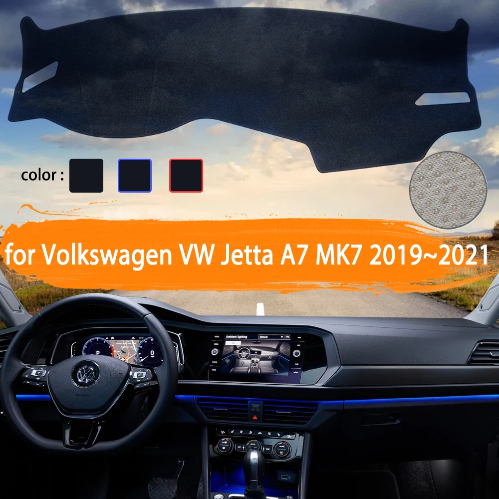 Za Volkswagen VW Jetta 7 A7 MK7 2019 2020 2021 Avto nadzorna plošča Pokrov Dashmat Izognili svetlobe Sonca Odtenek Preprogo Avto Dodatki