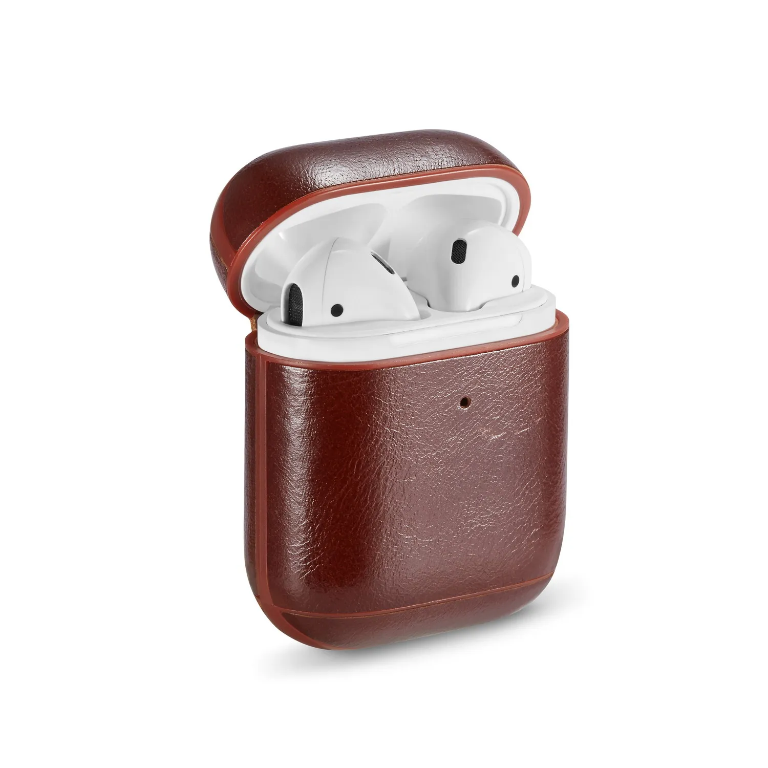 Ohišje Za AirPods 2 1 Primeru Usnje Slušalke Pribor Anti-izgubili Vrv Zaščitne Slušalke Cover Za Apple Air Stroki Primeru