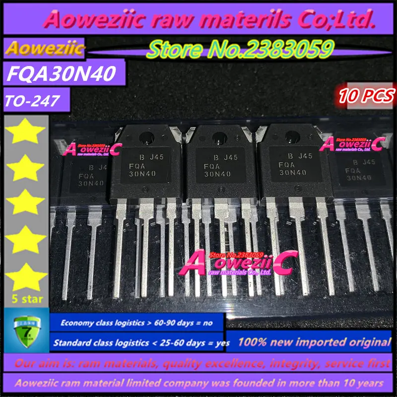 Aoweziic novih, uvoženih original FQA30N40 30N40 ZA-247 N-Kanalni MOSFET 400V 30A