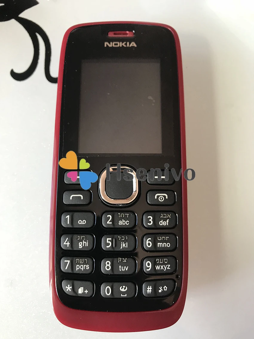 112 Original Nokia 112 1120 odklenjena izvirniku dual sim kartico Dobre Kakovosti Mobilni Telefon z angleščino/Rusija/hebrejsko/arabsko tipkovnico