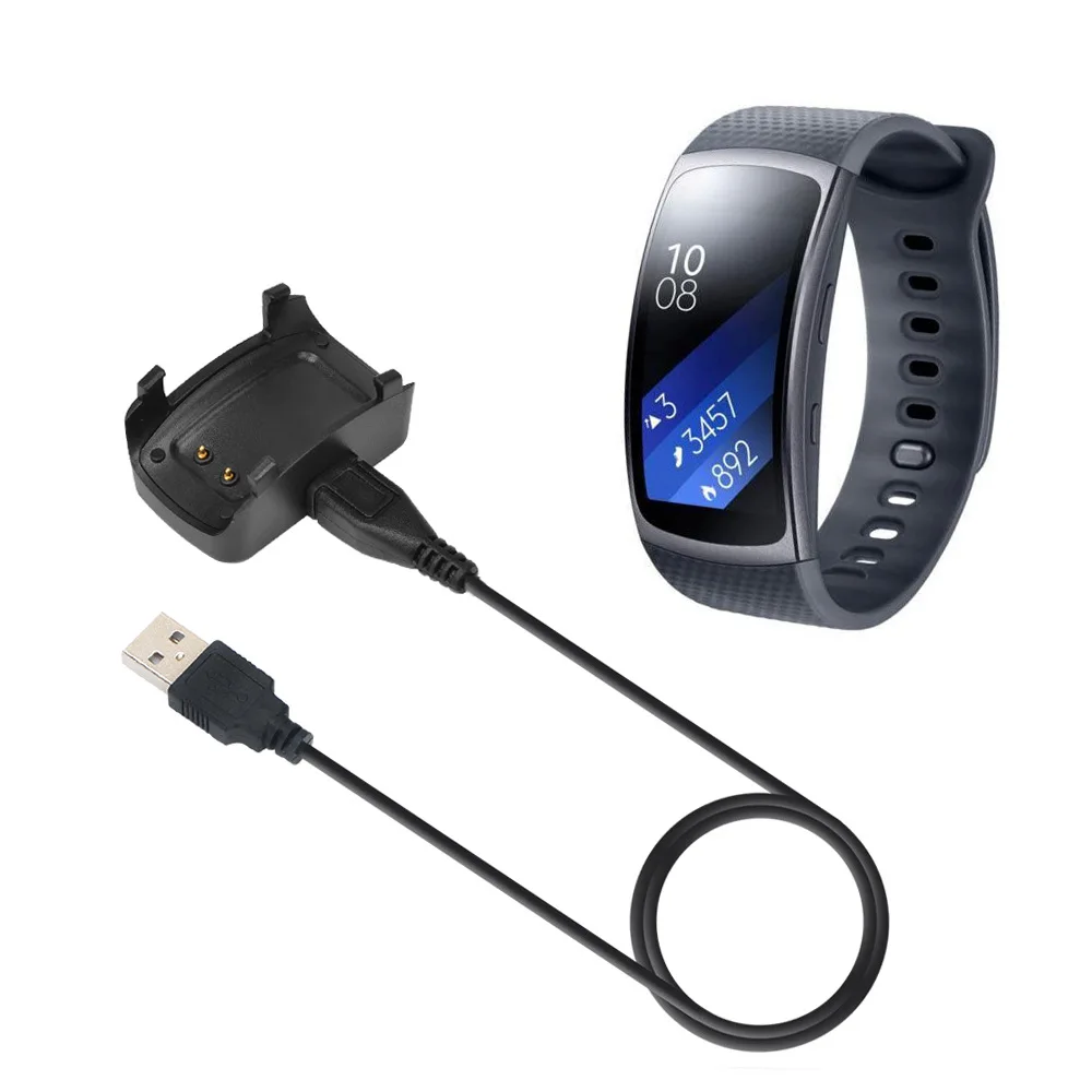 COMLYO Vrh Kakovosti 1M USB Polnjenje Za Samsung Prestavi Fit 2 Kabel Stojalo Polnilec Za Samsung Prestavi Fit 2 R360 SM-R360 Watch Polnilnik