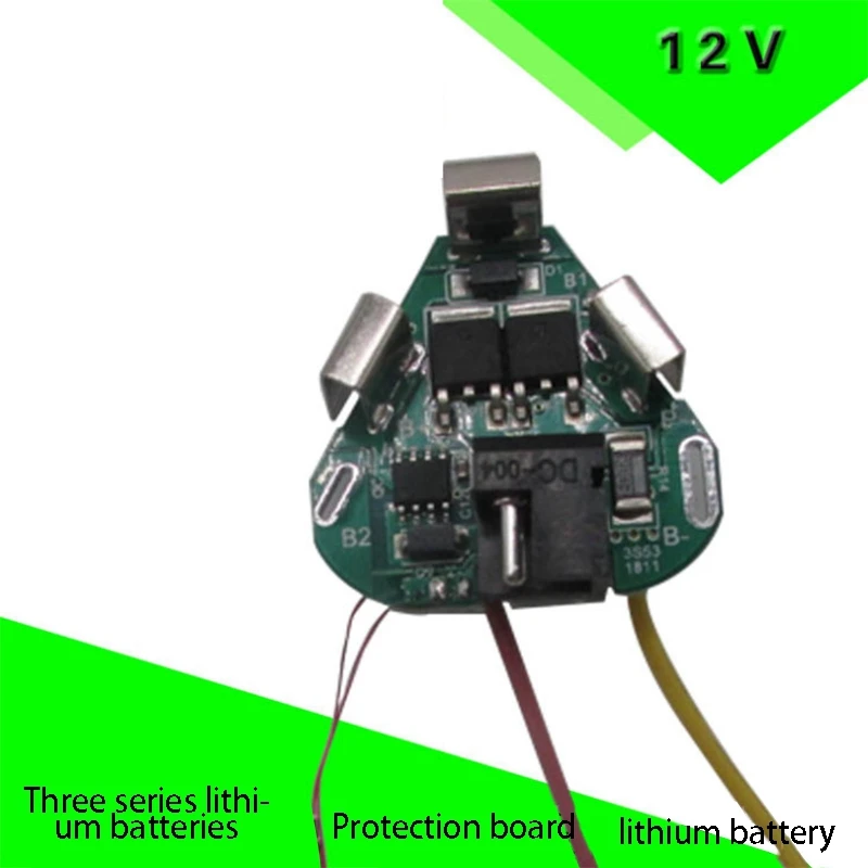 3S 12V DC Električna Orodja Roko Litij-Vaja Napajanje Li-Ion Baterija Protection Board BMS 18650 3 Celice PCB Modul