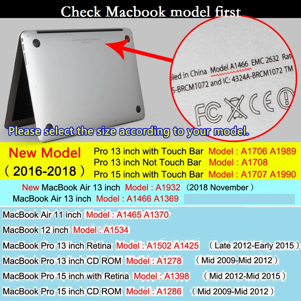Trdi PVC za Macbook Air 13 Pro 13 15 Laptop Primeru A1932 A1989 A1707 Marmorja za Mac book Air Pro Retina 11 12 13 15 Marmorja Pokrov