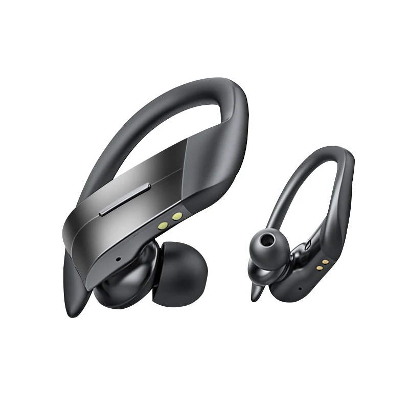 Brezžične Slušalke Bluetooth 5.0 Slušalke TWS Nepremočljiva Šport Uho Kavelj Bas Čepkov Slušalke Za iOS Android Noise Cancel