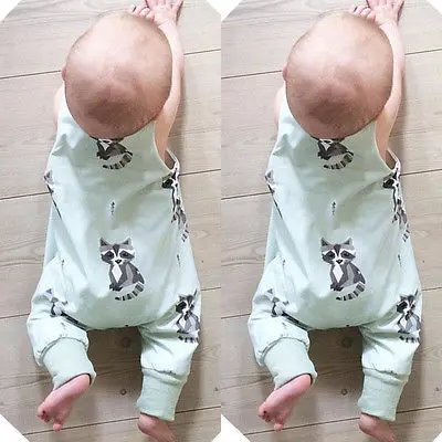 Poletje Srčkan Newborn Baby Girl Obleke Brez Rokavov Puščico Baby Romper Bombaž Oblačila