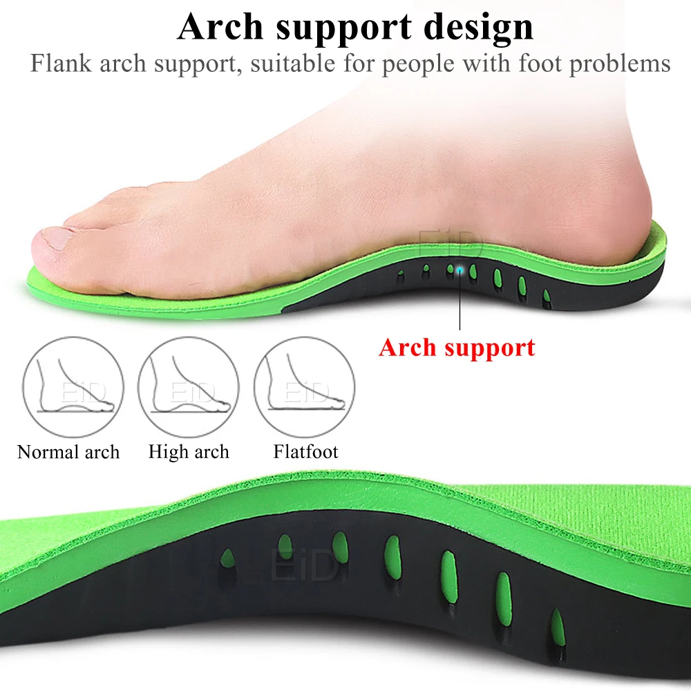 EiD EVA 3D otroci Otroke Ortopedije Vložki ravno noge za Arch Podporo notranjik za OX-Noge otroka ortopedski čevlji za Nego Stopal Vstavite