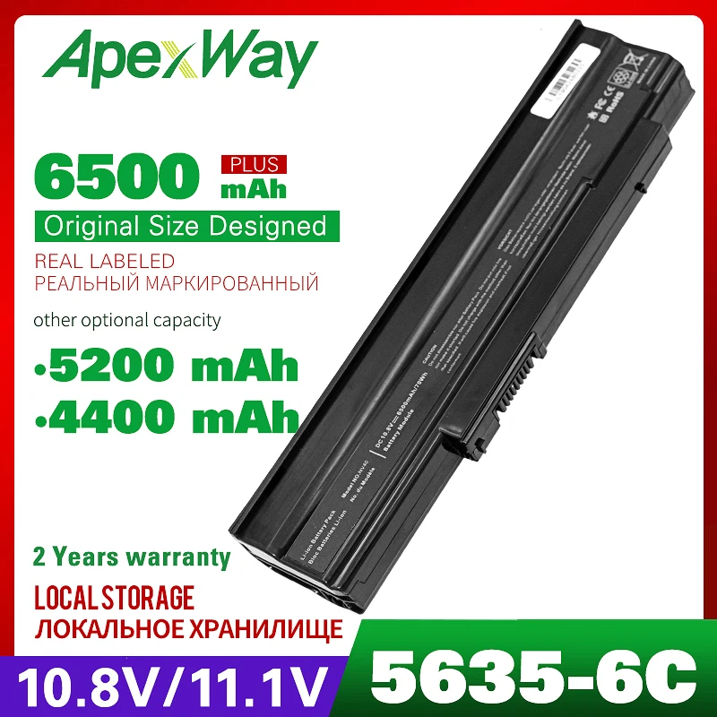 10.8 V Laptop Baterija za Acer AS09C31 AS09C71 AS09C75 Extensa 5235 5635 5635G 5635Z ZR6 za Prehod NV42 NV44 NV48 Serije NV4400