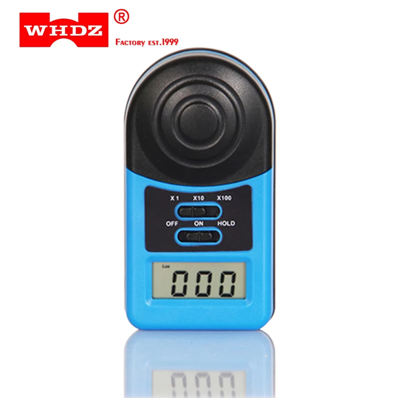 WHDZ LX1010A Digitalni 200,000 Lux Meter illuminometer Fotometer Luxmeter Svetlobe Meter Luminometer Mini žep velikost