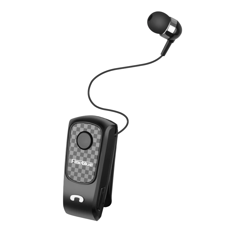 Original Fineblue F PLUS Brezžična tehnologija Bluetooth V4.0 Slušalke Za V Uho Opozarjanje Z Vibriranjem Obrabe Clipon Prostoročno, Slušalke Za Pametne Telefone