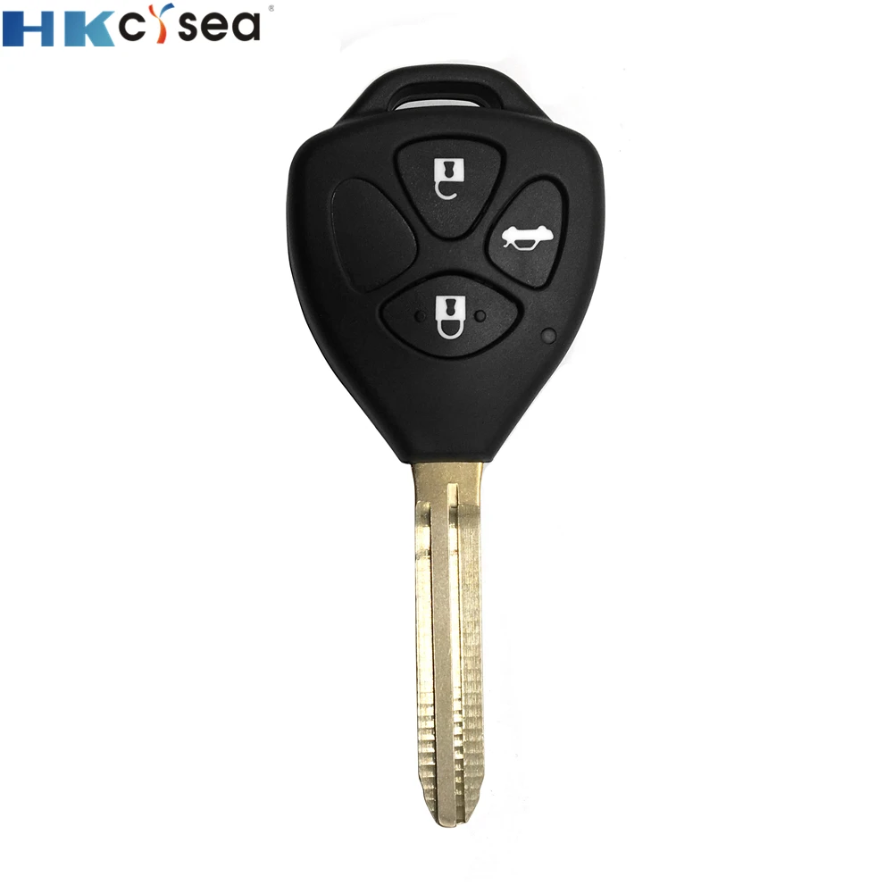 HKCYSEA 1 Kos Xhorse VVDI2 Avto Ključ za Daljinsko Zamenjava z TOY43 Rezilo angleški Različici za VVDI Ključno Orodje Za Toyota