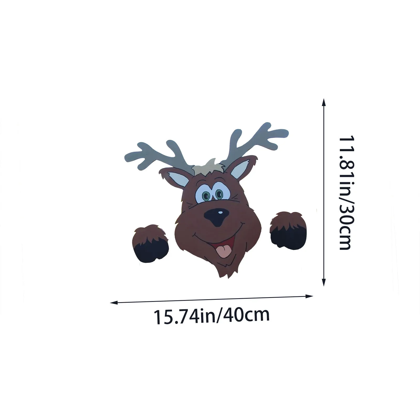 #52 Očarljivo Božič Dom Dekor Pokuka Na Santa ' Elk, Primerna Za Parkiranje Ograjo Osebno Božič Drevo Ornament Новыйгод