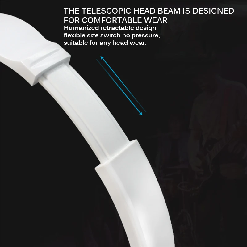 Novi HD Zvok Žične Slušalke Nad Uho Slušalke Bas Hi-fi Zvok Glasbe v Stereo Slušalke Prilagodljive Slušalke Nastavljiv