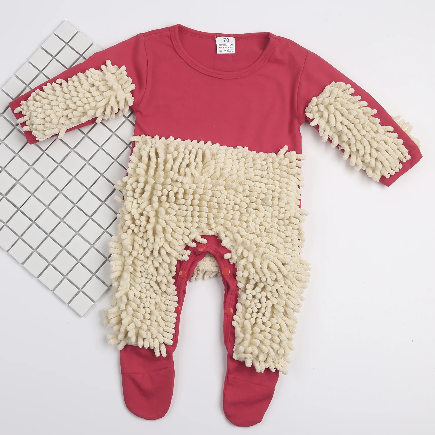 2020 Baby Zbiranjem Obleko Oblačila Z Dolgimi Rokavi Plazil Oblačila Malčka Jumpsuit Bo Ustrezala Bombaža, Za Malčke Čiščenje Obleko Unisex Romper
