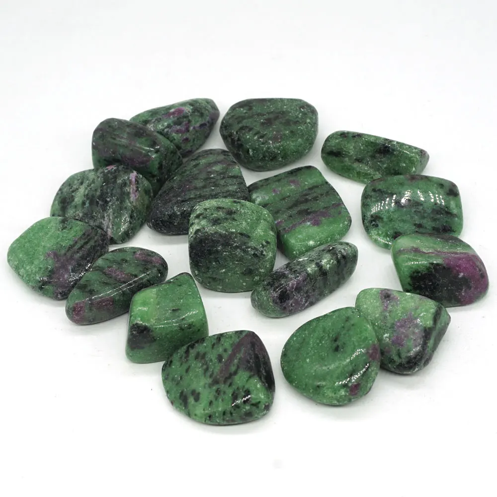 Ruby Zoisite Padle Kamna Nepravilnih Poliranega Naravnega Rock Quartz Čakro Zdravljenje Dekor Mineralov, Zbirka