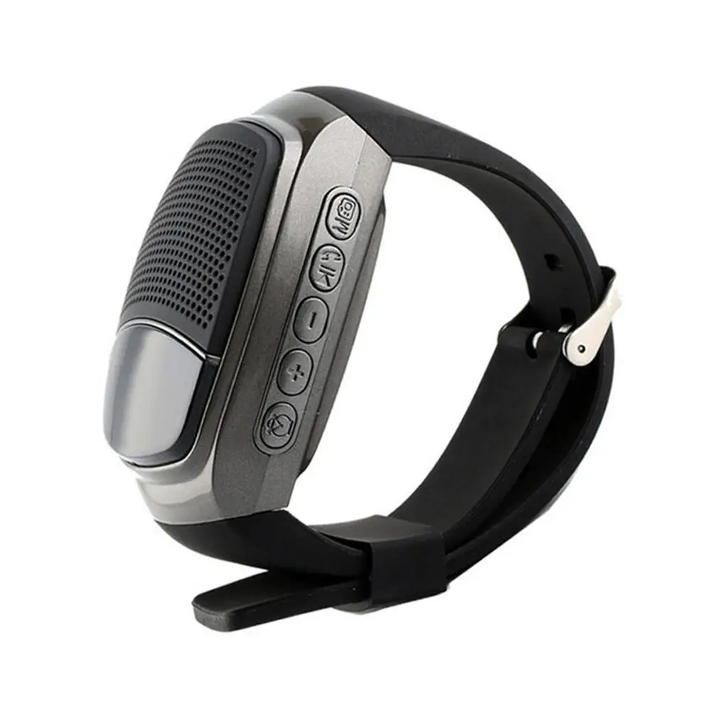 Bluetooth Zvočnik Šport Pametno Gledati B90 prostoročno Klicanje TF Kartice FM Radio samosprožilec Brezžični Zvočniki Prikaz Časa za Vožnjo