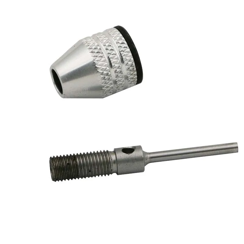 3 mm & 2.3 mm Kolenom Povezovanje Gred Električni Mlinček brez ključa Sveder Chuck Adapter, Vpenjalni Obseg 0.3-3 mm, Vrtanje Bitni Pretvornik