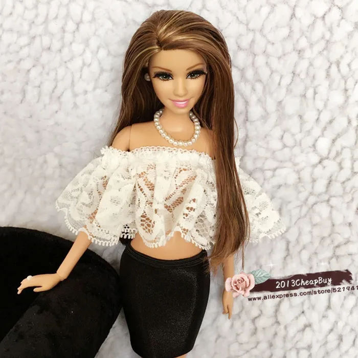 Brezplačna Dostava,2019 novo Ročno izdelan modni lutka pribor 2pcs/1set seks moda obleko, krilo lutka obleko za barbie