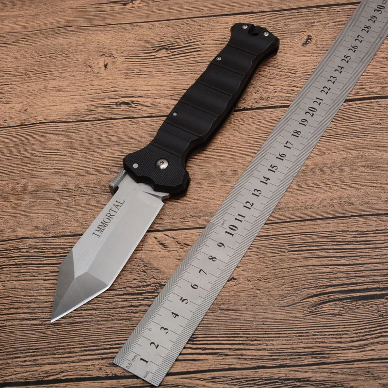Nov Prihod, zložljivi zunanji žep kampiranje lovski nož D2 rezilo G10 ročaj Taktično Preživetje Pripomoček za sadje noži EOS orodja
