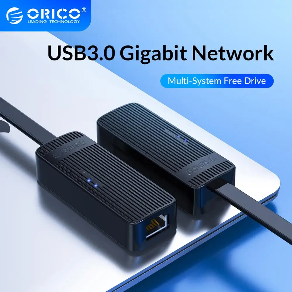 ORICO USB3.0 Omrežna Kartica Mini-USB2.0 Gigabit Ethernet Adapter Voznik-Brezplačno Za Windows XP, Vista, 7, 8, 8.1.10, Mac in Linux