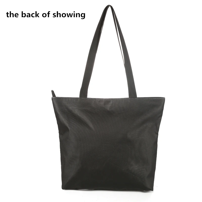 Po meri dame torba tiskanje dame nakupovalna torba veliko platno torbici dame rami prenosna torba za prosti čas 44.5*35 cm