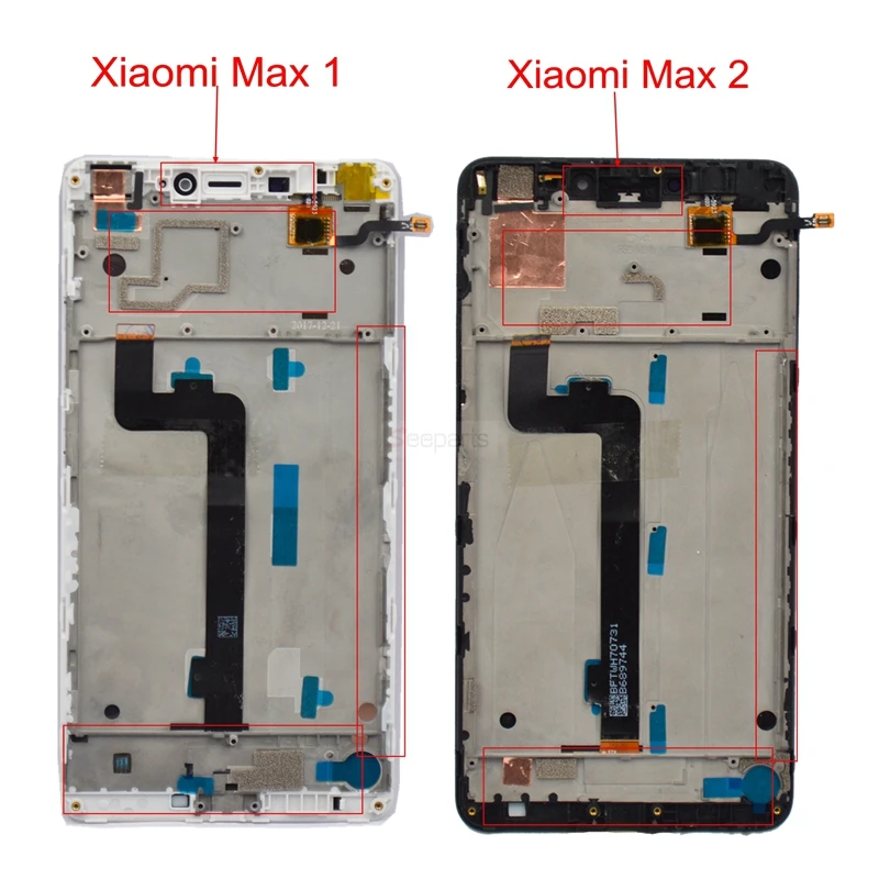 Xiaomi Mi MAX 3 LCD-Zaslon, Zaslon na Dotik, Računalnike MAX3 Za Xiaomi Mi MAX 2 LCD Z Okvirjem MAX2 Mi Max LCD Zaslon Zamenjava