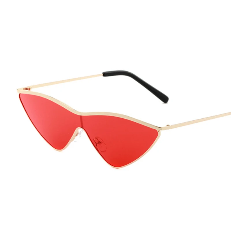 Mačka Oči Vintage Sončna Očala Blagovne Znamke Oblikovalec Rose Zlato Ogledalo Sončna Očala Za Ženske Kovinski Reflektivni Sončna Očala Ženski Oculos
