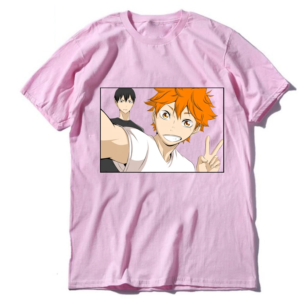 2020 Janpanese Anime Haikyuu unisex Majica Poletje Grafični Tees Natisnjeni T-shirt Poletje Smešno Vrhovi