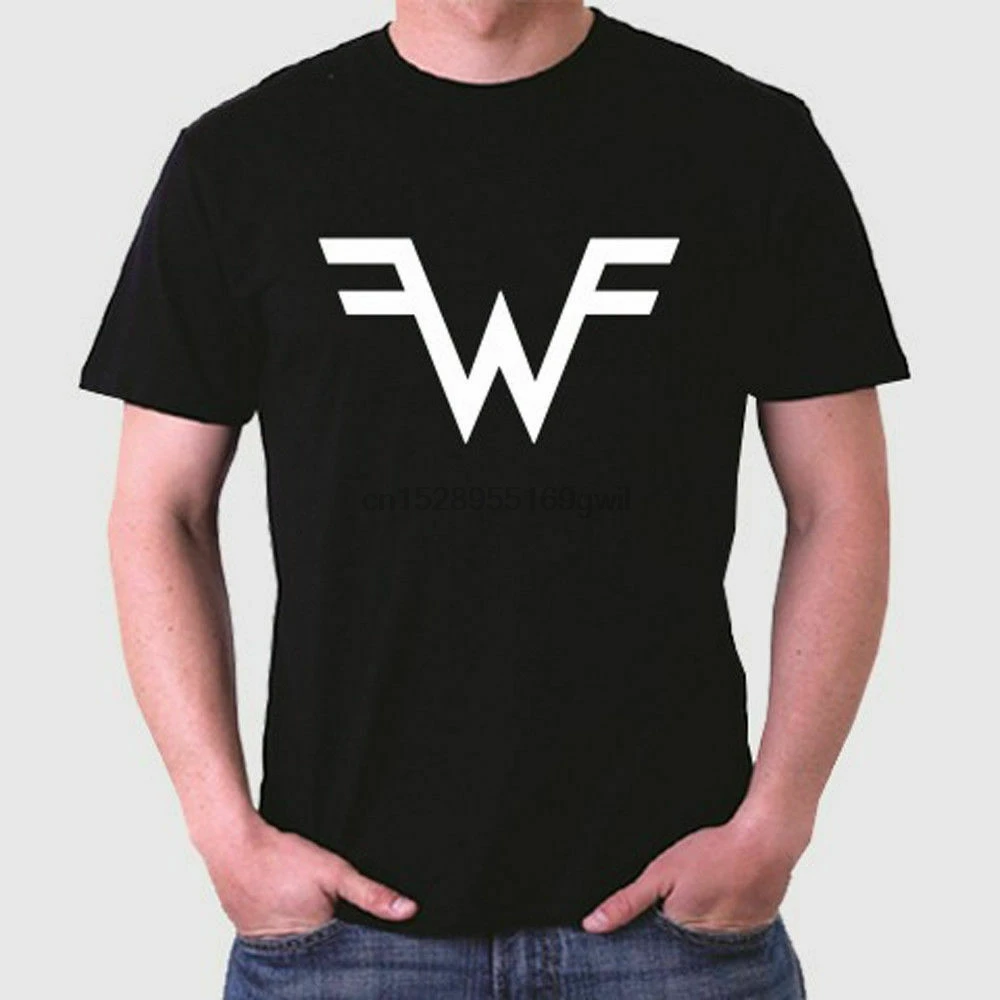 Novo Weezer Tour Logotip 2017 2018 T-Shirt S-5XL Moški Ženska