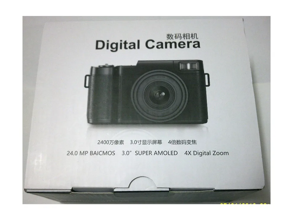 ELRVIKE 24MP HD Pol-Profesionalni DSLR Digitalni Fotoaparati z 4x zoom-Telefoto Fisheye & širokokotni Objektiv Fotoaparata Makro HD Kamera