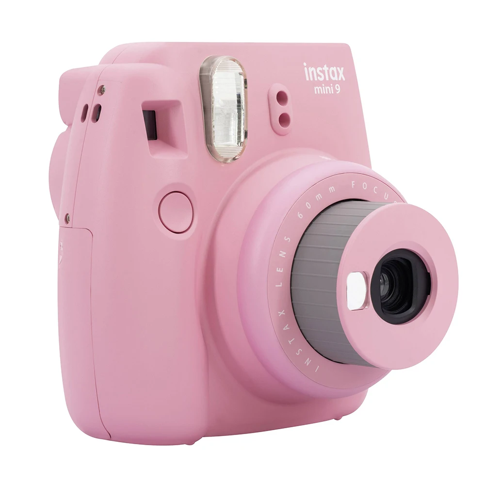 Rose Pink Fujifilm Instax Mini 9 Instant Filmsko Kamero + 20 Listov Mini 8 Bele Filme, Fotografije + Torba Primeru + Album + Filtri + Posnetkov