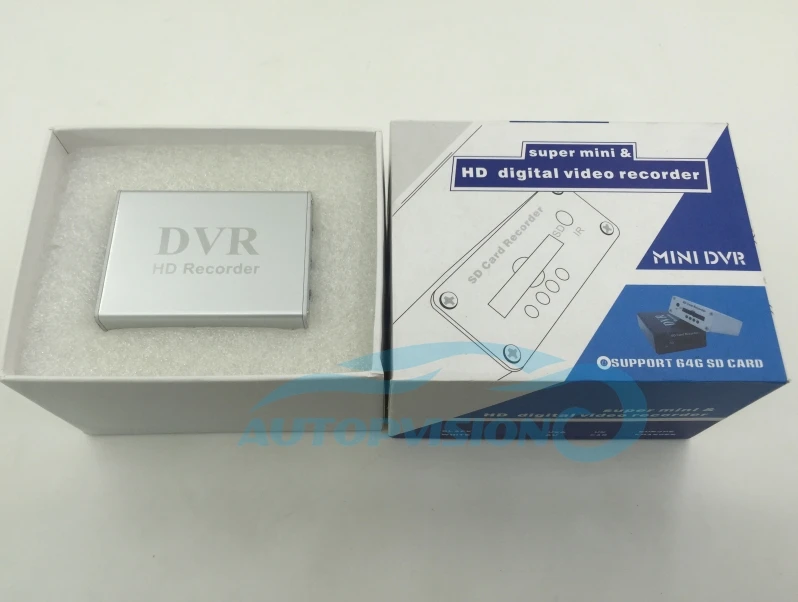 Mini 1CH DVR zaznavanje gibanja diktafon naprave za AHD/CVBS kamera, USB disk, video snemalnik 1channel digitalni DVR X-box