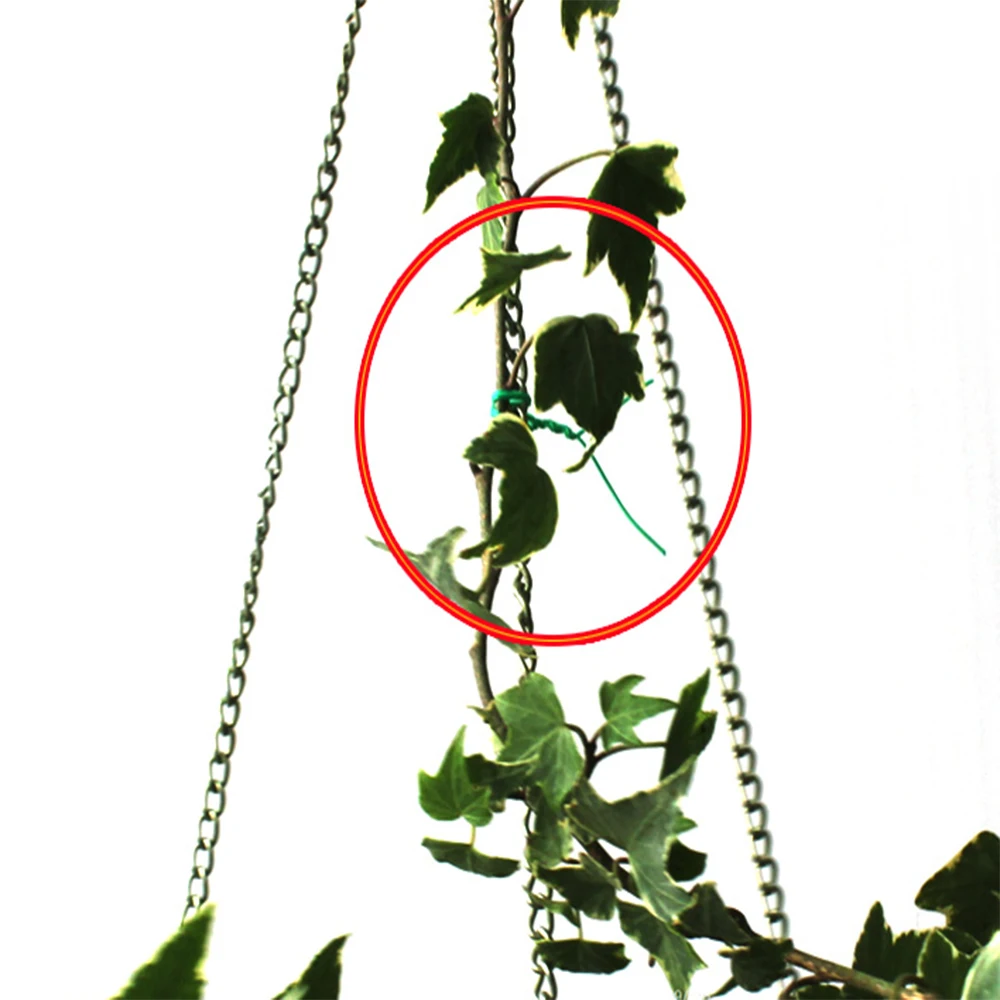 15M Vrt Žice, Težka Zelena Prevlečeni Rastlin Twist Kravato Vrt Usposabljanje Žice Bonsaj Vtičnico Žice za Gospodarstvo Veje 1,8 mm*15M