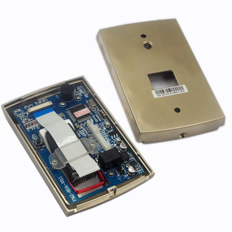 Kovinsko Ohišje Prostem Palec Nadzor Dostopa Prstnih Vrata za Dostop Naprave Biometričnih Register Tipkovnica RFID Reader 1000Users