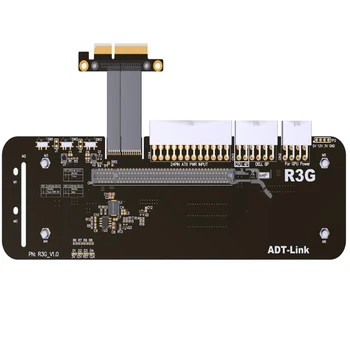 R23SG eGPU PCIe x16, da PCie x4 Podaljšek Kabel 16x PCI-Express Kabli eGPU Za Grafične Kartice Zunanje Biti Kabel