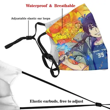 Ao Ni Egzorcist Masko za Zaščito BLUE EXORCIST Rin Okumura Anime Adulte Maska S Filtri