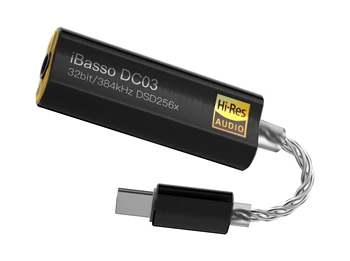 IBasso DC01 DC03 DC04 DAC Prenosne Slušalke Amp Adapter za Android Tablet PC 2,5 mm 3,5 mm 4.4 MM HiFi Najame USB Adapter Tip-C