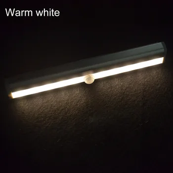 Foxanon LED Bar Luči PIR Senzor Gibanja Lučka 6/10 Led diodami Visoke Svetilnosti Žarnice v Okviru Kabineta Luči, Kuhinjo, Omaro Zasilno Razsvetljavo