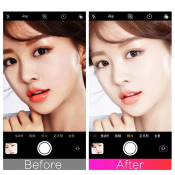 TOKOHANSUN LED Selfie Obroč Svetlobe z mobilnega Telefona širokokotni Objektiv za Live Stream in Ličila Svetlobe LED svetila za iPhone Xiaomi