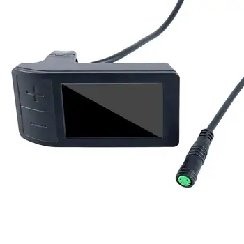 Električna Kolesa Barvni LCD-Zaslon 500C Štoparica za Bafang Sredi Pogon Motornih Nadgradnjo Zamenjaj Prikaz