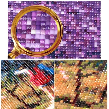 Zhui Star 5D DIY celoten Kvadratni sveder Diamantni slikarstvo Navzkrižno šiv Ptica doma Nosorogovo diamond vezenje Mozaik Doma dekor darilo