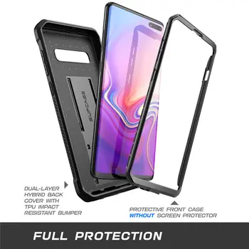 Za Samsung Galaxy S10 5G Primeru (2019) SUPCASE UB Pro Polno Telesa Krepak Tulec Opora Pokrov BREZ Vgrajen Zaslon Patron